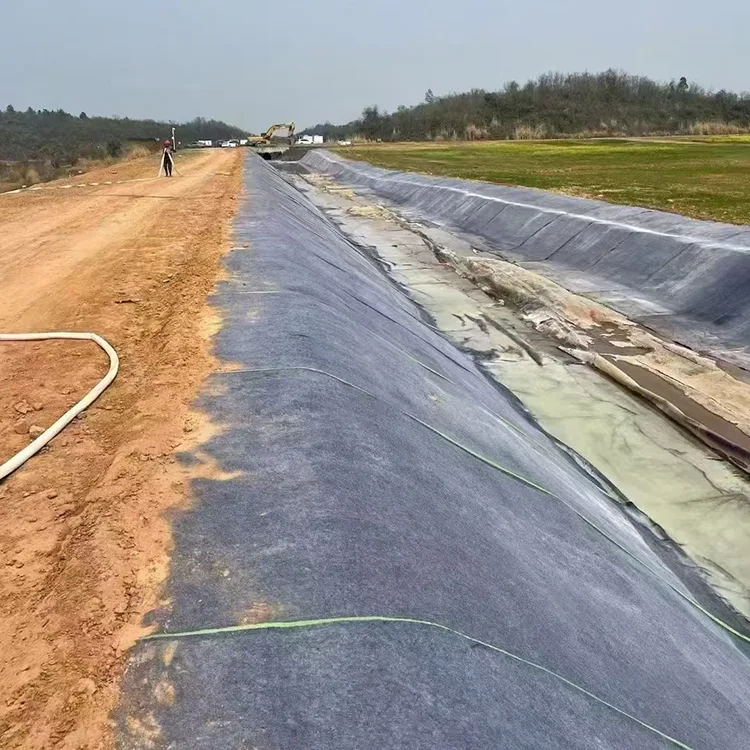 Betondecke für Aquakulturteiche