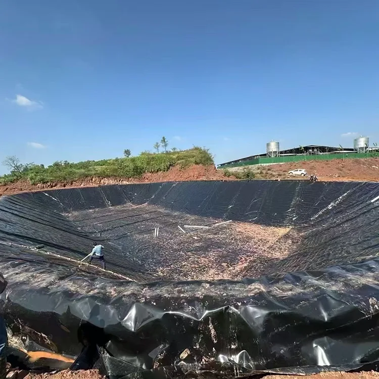 Geomembran für künstliche Seen